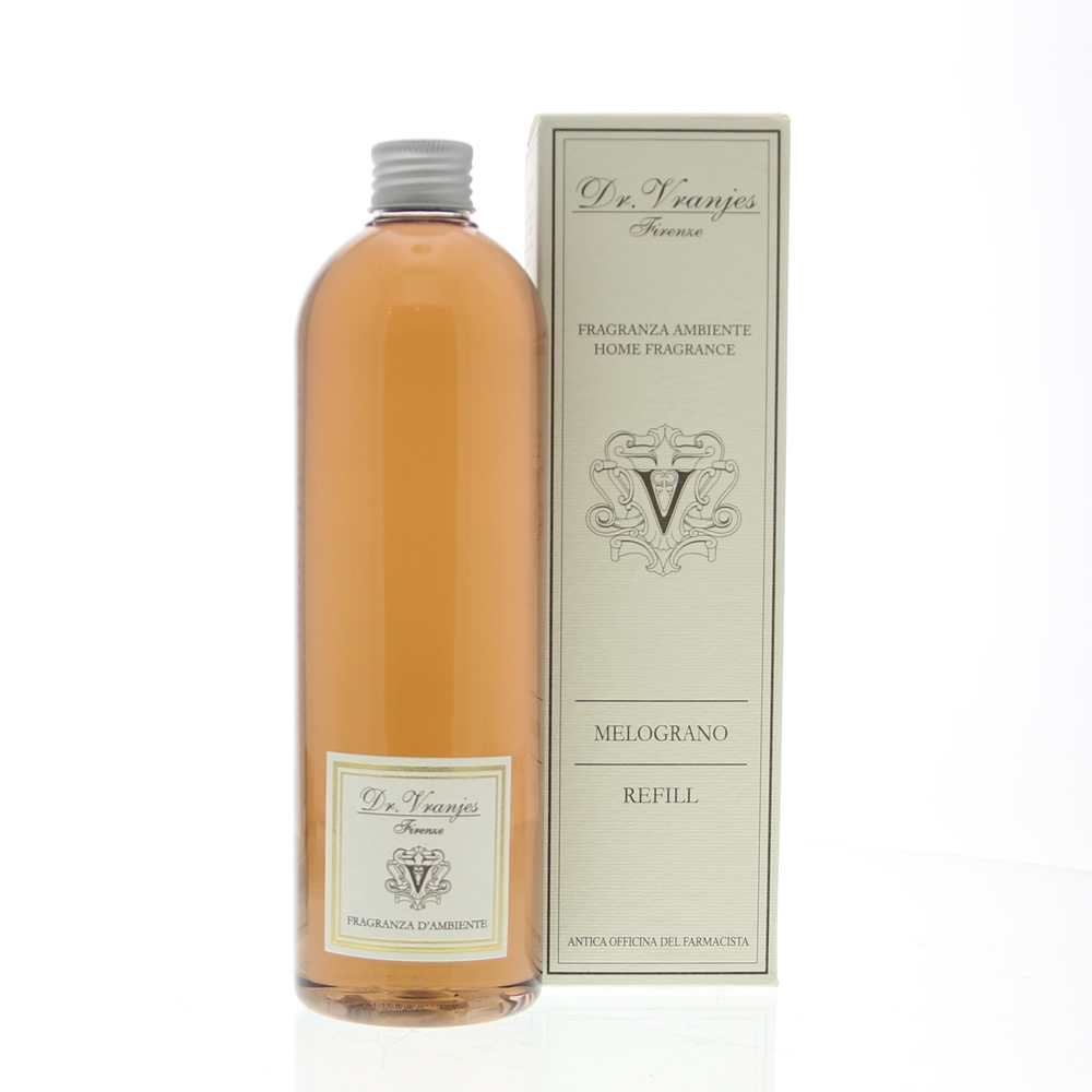Dr Vranjes Melograno Fragranza D'Ambiente Refill. Vul uw huis met deze heerlijke geur van Dr. Vranjes. Met granaatappel.