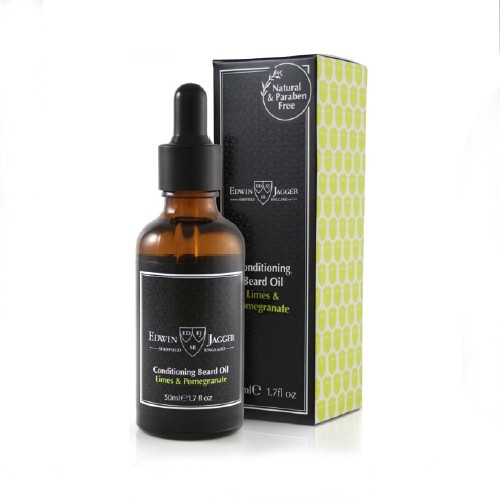 Edwin Jagger Beard & Moustache Conditioning Beard Oil Limes & Pomegranate 50ml