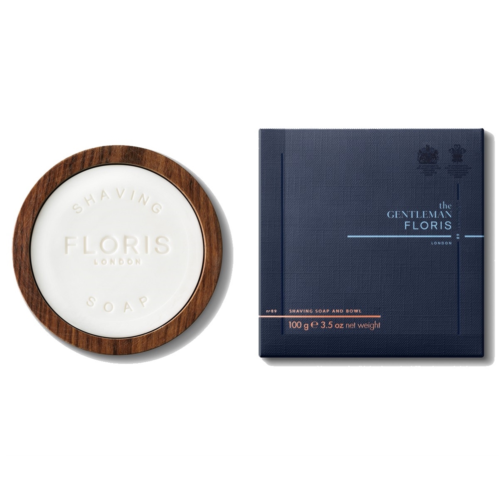 Floris The Gentleman N°89 Shaving Soap and Bowl 100gr