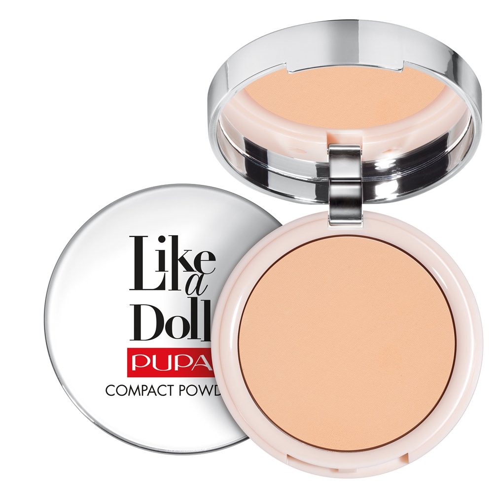 PUPA Like A Doll Nude Skin Compact Powder Warm Beige 10gr