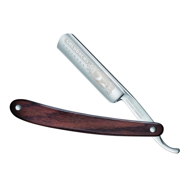 Golddachs Straight Razor Olive Wood 1Stuks