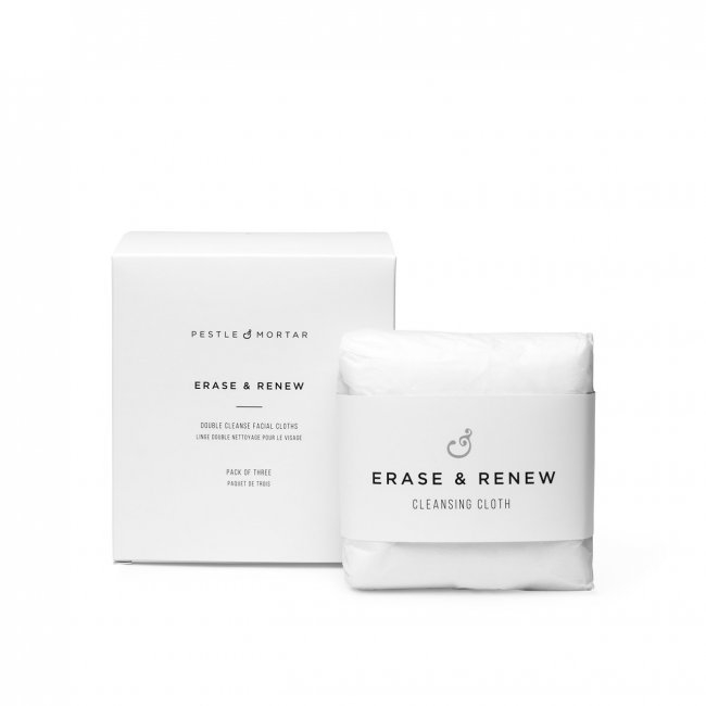 Pestle & Mortar Erase & Renew Double Sides Face Cloths