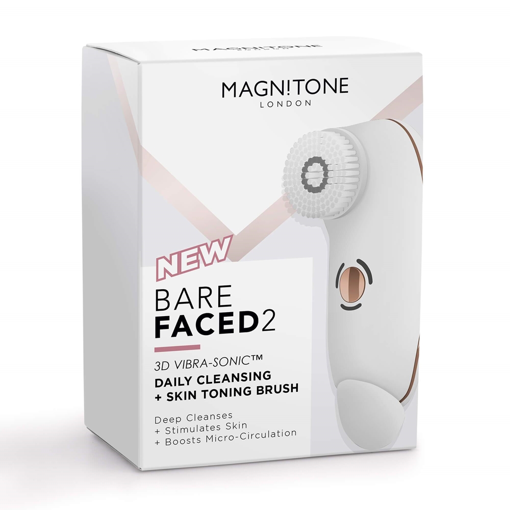 Magnitone Barefaced 2 3D Vibra-Sonic Daily Cleansing Brush