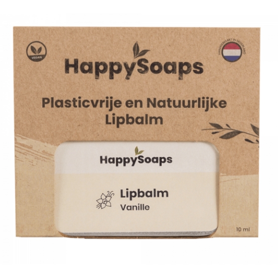 HappySoaps Vanille Lippenbalsem 10ml