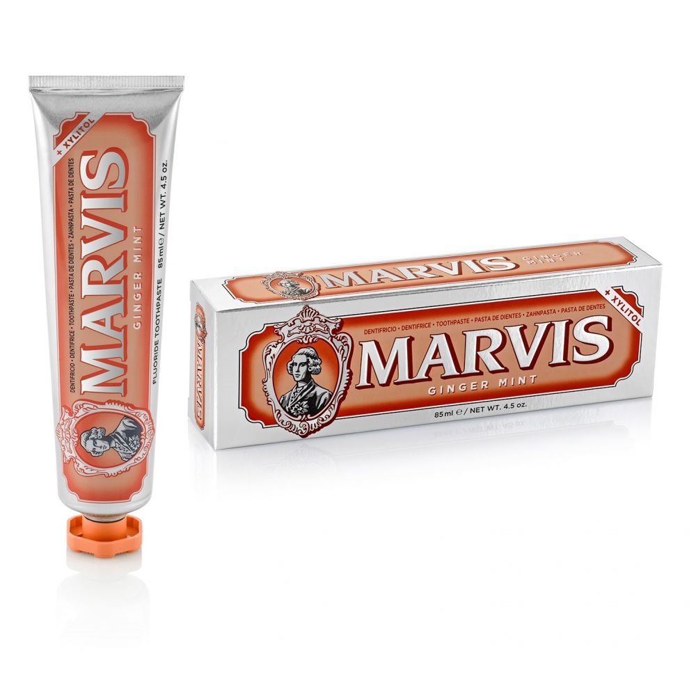 Marvis Toothpaste + Xylitol Ginger Mint 85ml