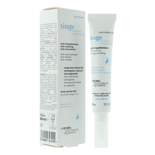 Tinge For Teens Acne Spot Correction Gel 20ml