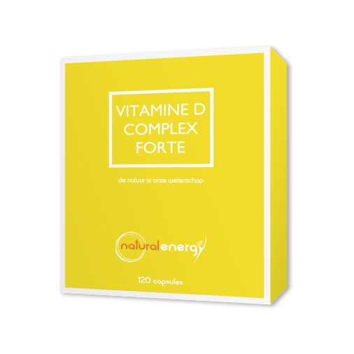 Natural Energy Vitaminen Vitamine D Complex Forte 120Capsules