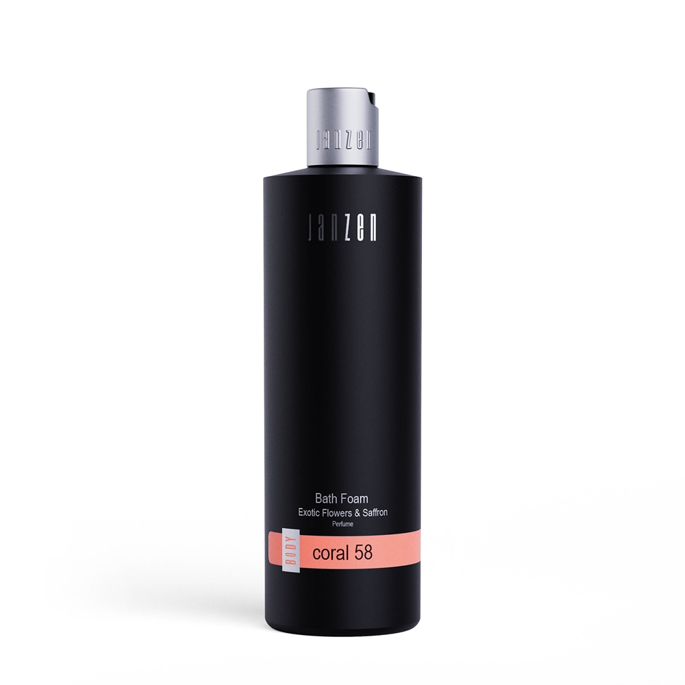 Janzen Coral 58 Bath Foam Exotic Flowers & Saffron 400ml