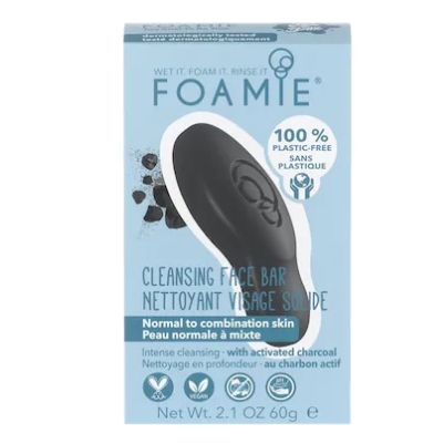 Foamie Cleansing Face Bar Too Coal to Be True Bar 60gr
