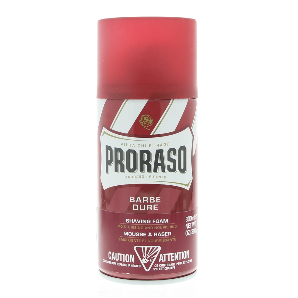 Proraso Red Shaving Foam Coarse Beards 300ml