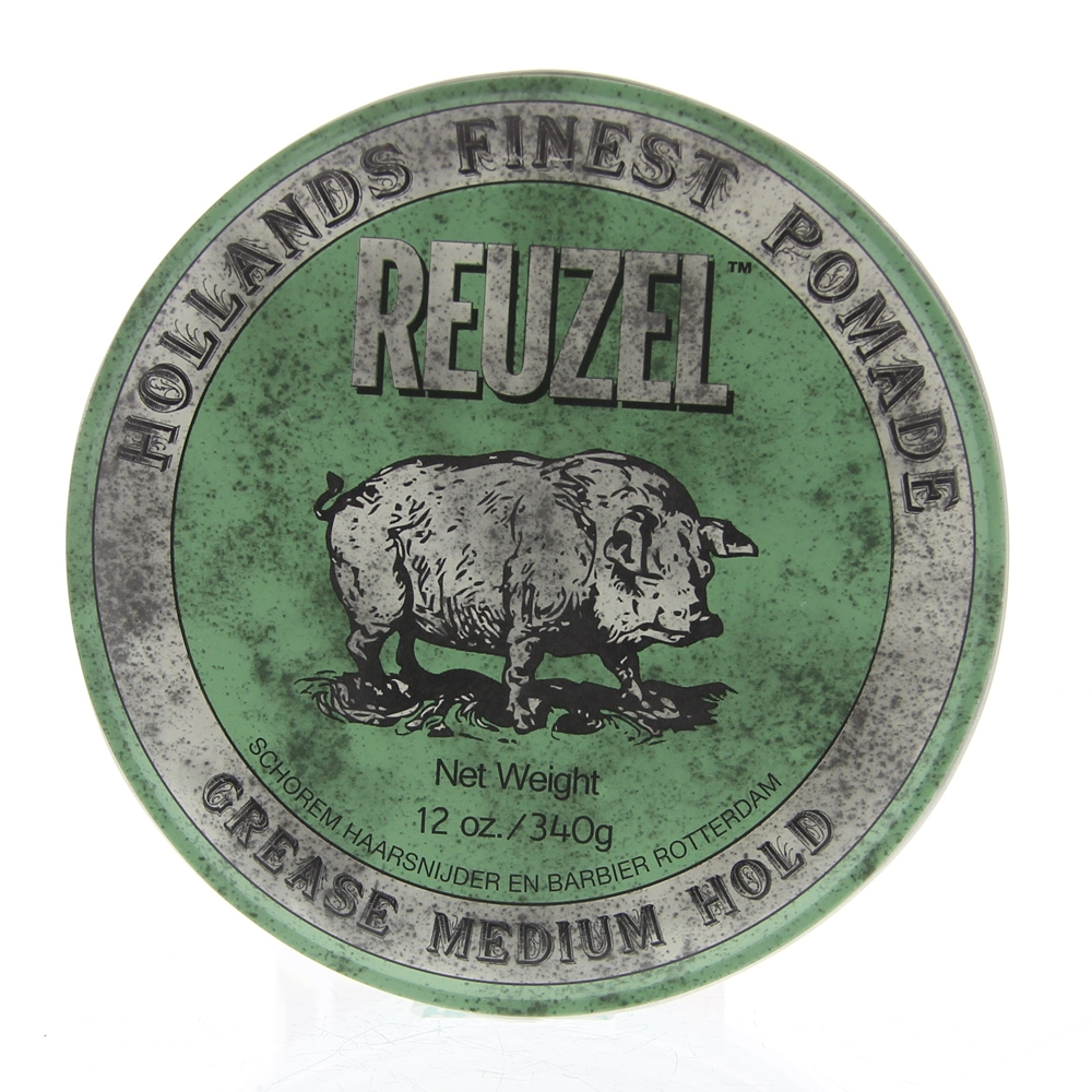 Reuzel Grease Medium Hold Pomade Green 340gr