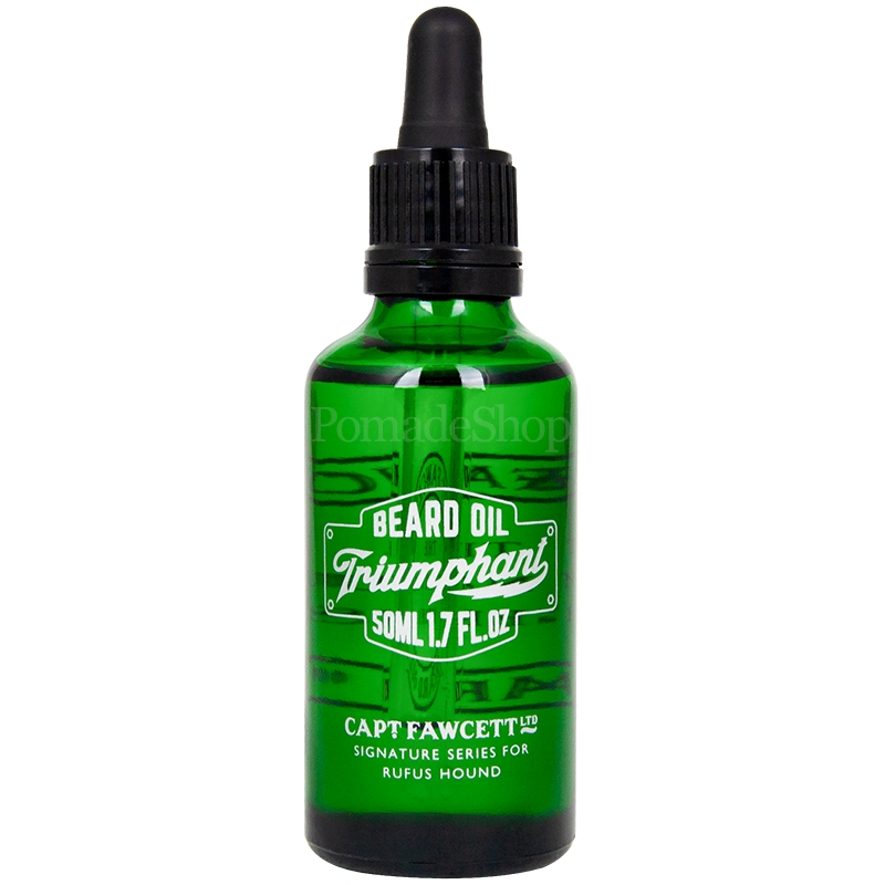 Captain Fawcett's Signature Series Triumphant Beard Oil 50ml