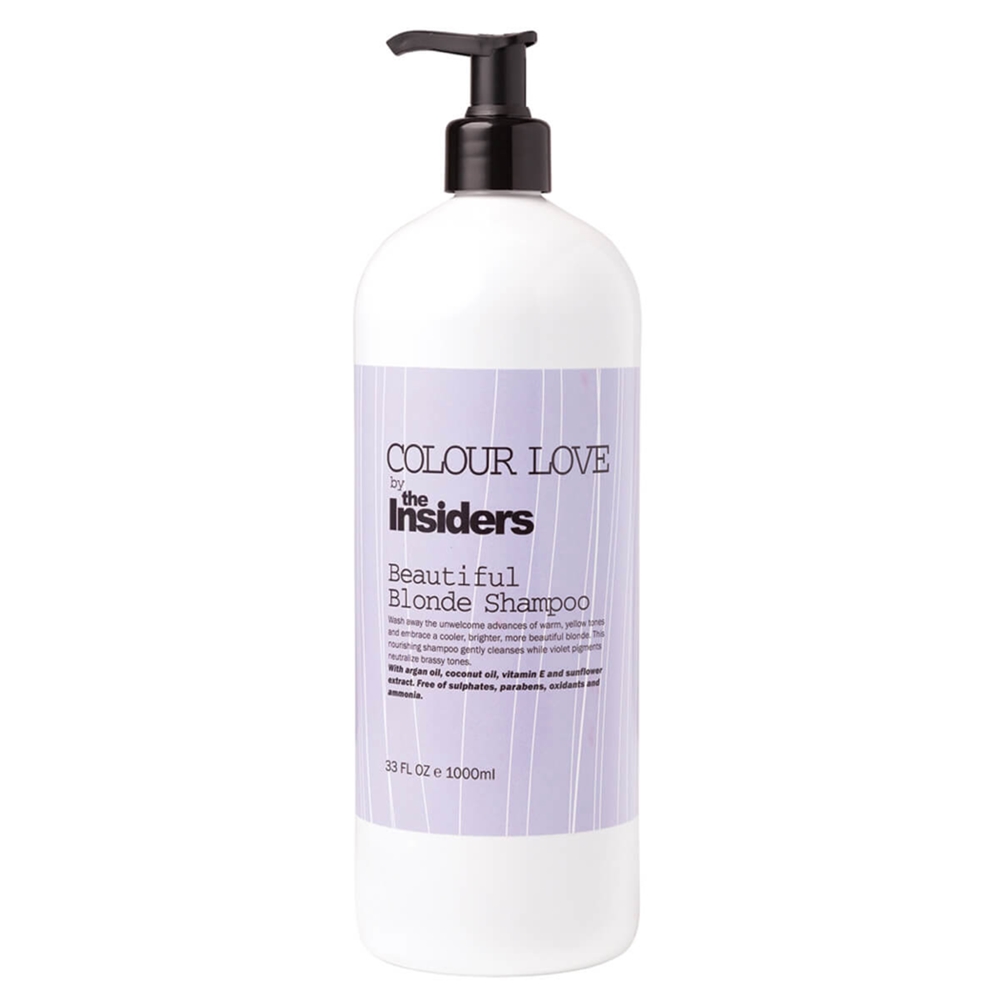 The Insiders Colour Love Beautiful Blonde Colour Shampoo 1000ml