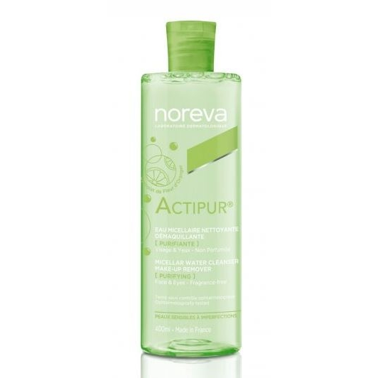 Noreva Actipur Micellar Water Cleanser Make-Up Remover 400ml