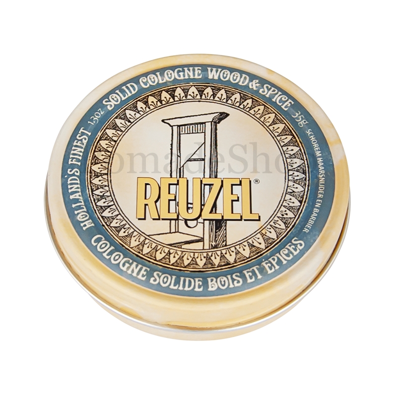 Reuzel Shave & Beard Solid Cologne Balm Wood & Spice 28gr
