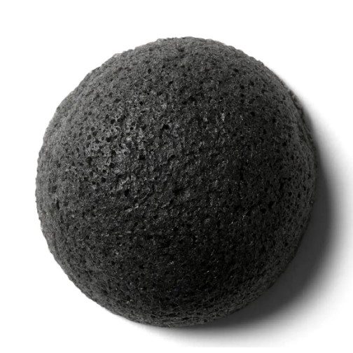 Erborian Éponge Konjac Exfoliante Spons Au Charbon De Bambou