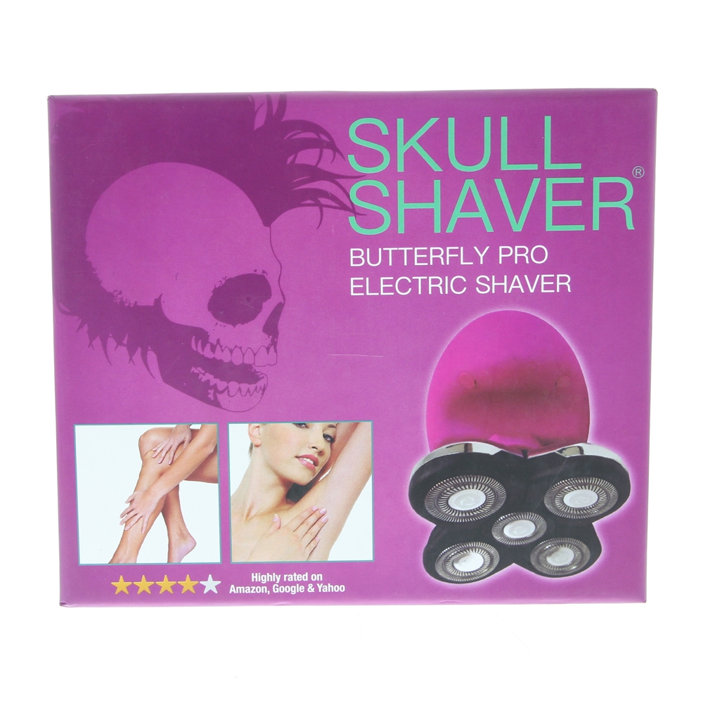 Skull Shaver Butterfly Pro Electric Shaver 1Stuks