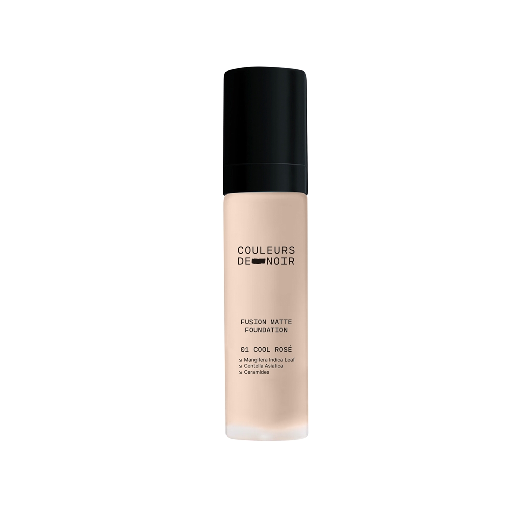 Les Couleurs de Noir Fusion Matte Foundation 01 Coll Rosé 30ml