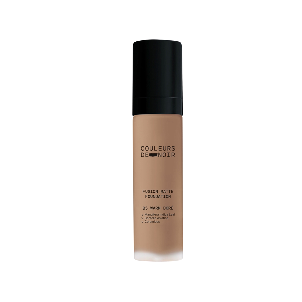 Les Couleurs de Noir Fusion Matte Foundation 05 Warm Doré 30ml