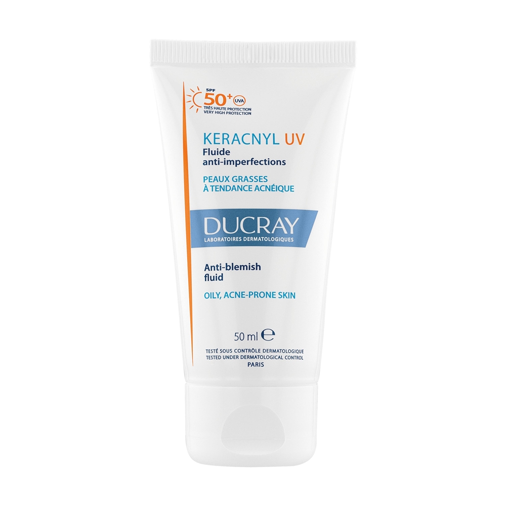 Ducray Keracnyl Fluide Uv 50+ Anti-Imperfections 50ml