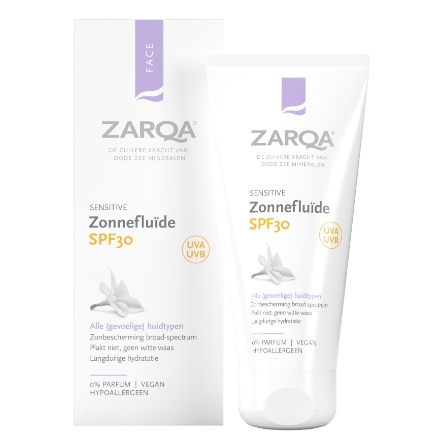 Zarqa Sensitive Zonnefluide SPF30 50ml