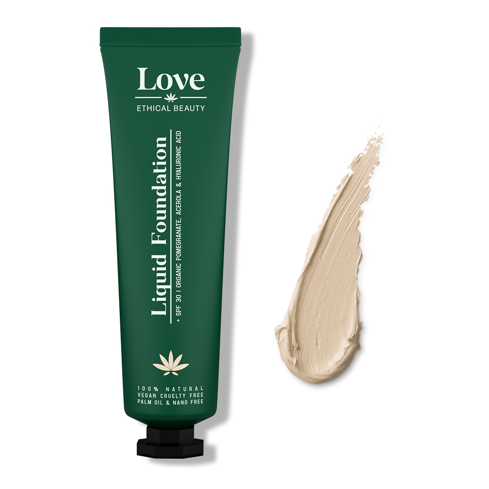 Love Ethical Beauty Liquid Foundation Cream 30gr