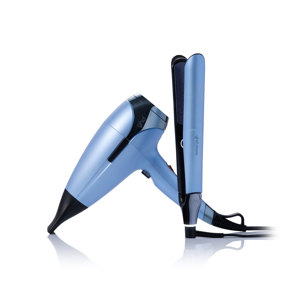 ghd Iced Luxe Collection Deluxe Set - Chronos Styler & Helios Hair Dryer