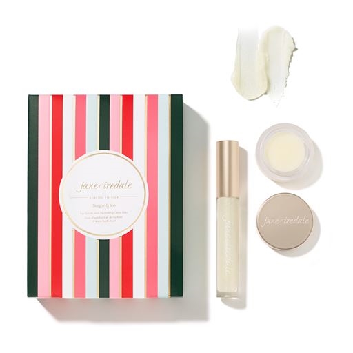 Jane Iredale Sugar & Ice Lip Scrub and Hydrating Gloss Duo