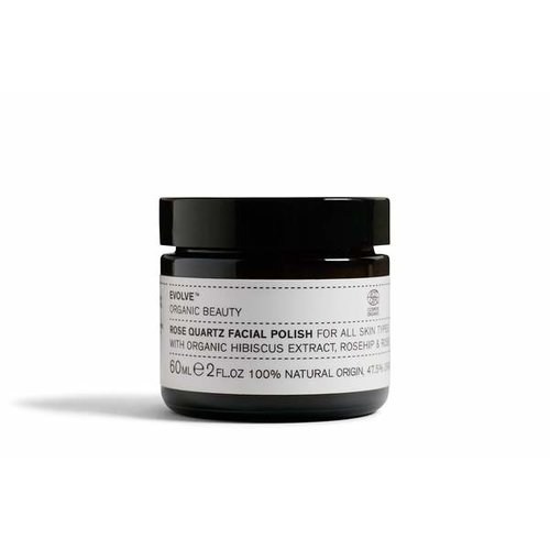 Evolve Organic Beauty Rose Quartz Facial Polish 60ml
