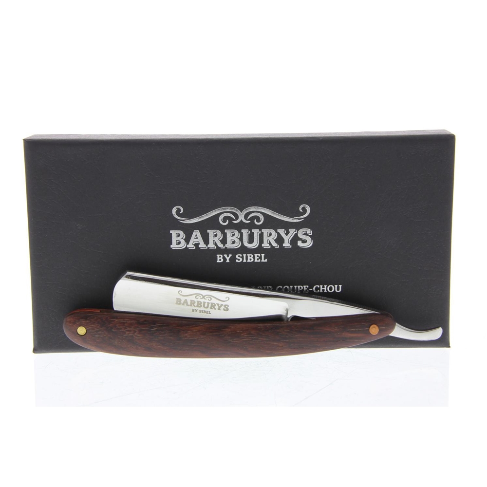 Barburys Straight Razor Wood 1Stuks