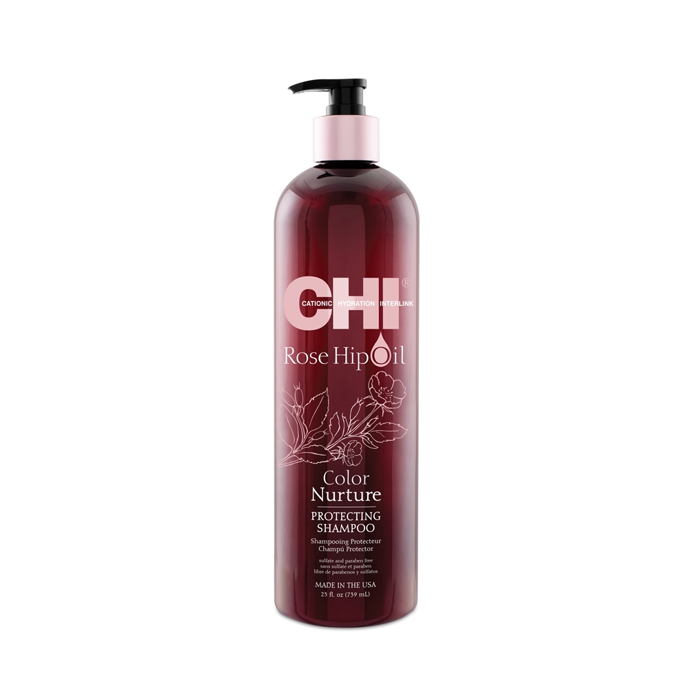 CHI Rose Hip Oil Color Nurture Protecting Shampoo 739ml