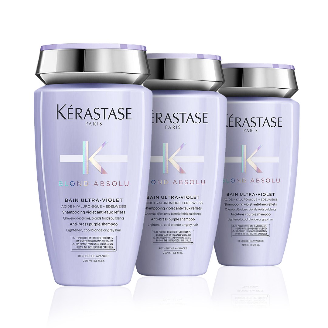 mangfoldighed Awakening Underinddel Buy Kérastase Blond Absolu Bain Ultra-Violet 3x250ml | Beauty Plaza