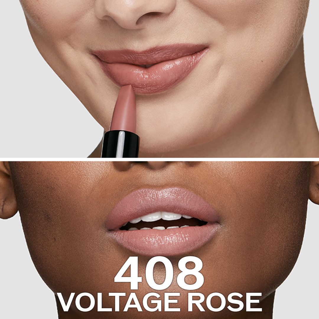 Buy Shiseido Make-up TechnoSatin Gel Lipstick 408 Voltage Rose 3