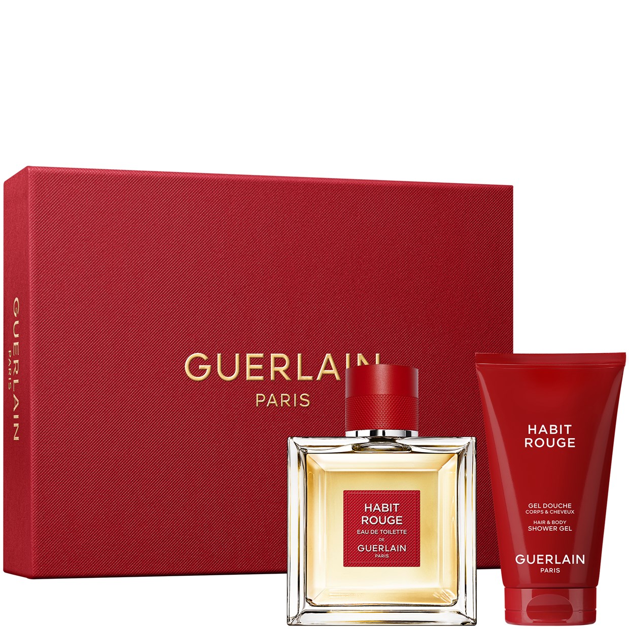 Buy Guerlain Habit Rouge Eau de Toilette Giftset | Beauty Plaza