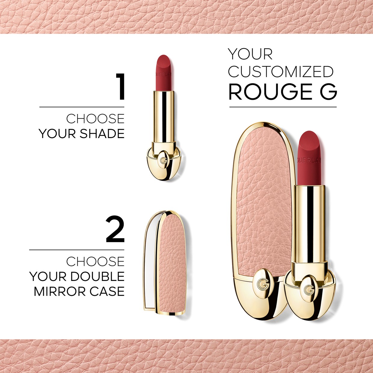 Buy Guerlain Rouge G Case L'Art Déco 1St | Beauty Plaza