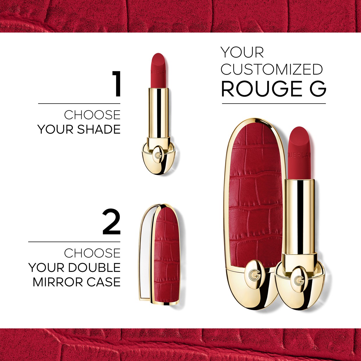 ☆未使用☆Guerlain Rouge G マットシェード口紅N°26 &ケース Buy Guerlain Rouge G Case Les Studs 1St | Beauty Plaza
