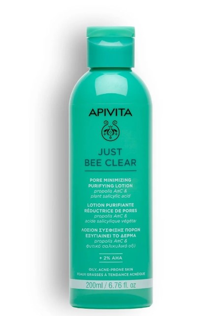 Apivita Just Bee Clear Pore Minimizing Purifying Lotion 200ml