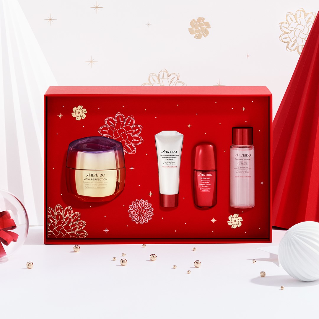 Buy Shiseido Vital Perfection Supreme Holiday Kit | Beauty Plaza