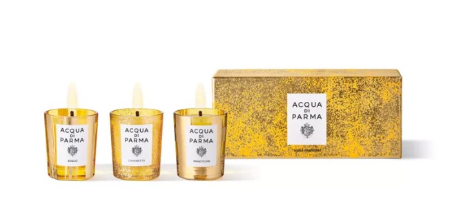 Buy Acqua di Parma Holiday 2024 Candle Set 3x 70gr | Beauty Plaza