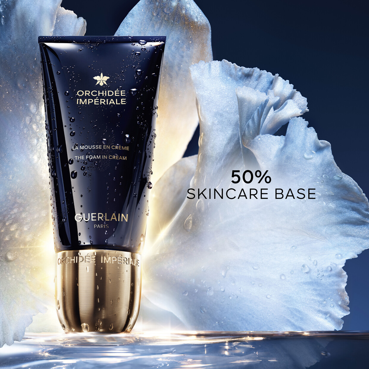 Buy Guerlain Orchidée Imperiale The Foam in Cream 150ml | Beauty Plaza