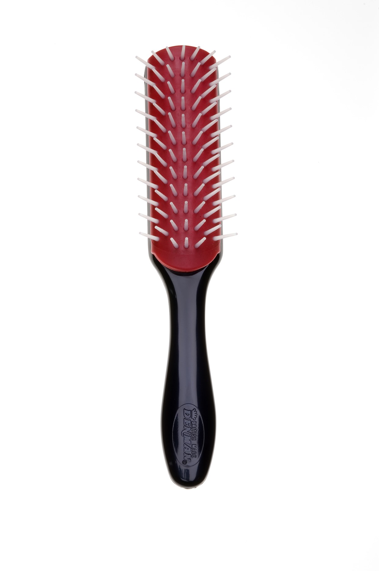 Buy Classic Styling Originals Brush D31 Medium 7 Row (Black-Red-White) |  Beauty Plaza