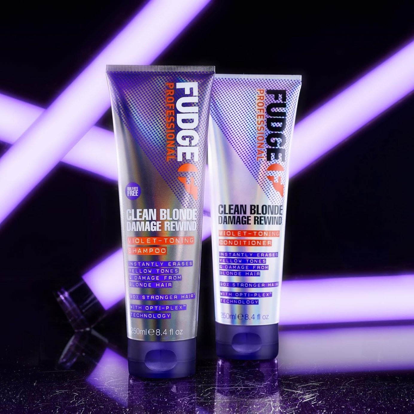 Everything about the Fudge Clean Silver Blonde Violet Shampoo Beauty | Plaza