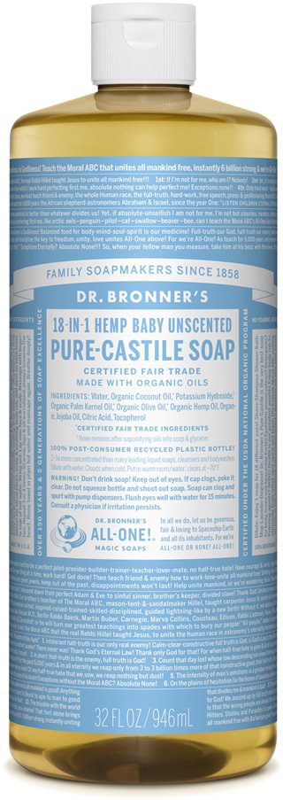Baby Mild 18-in-1 Pure-Castile Soap