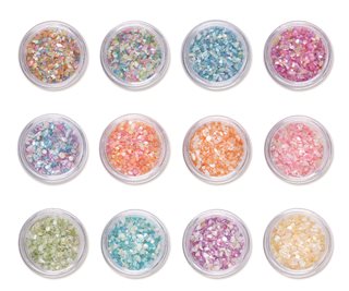 Sibel Nails Nails Art Glitter Nail Art Tuttifrutti 12x2gr