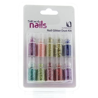 Sibel Nails Sibel Nails Nails Art Nail Glitter Dust Kit