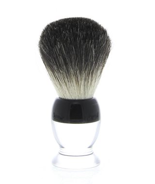 Golddachs Golddachs Shaving Brush Pure Badger Plexi Transparent