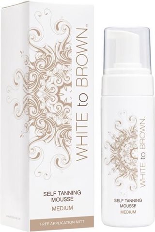 White to Brown White to Brown Self Tanning Mousse