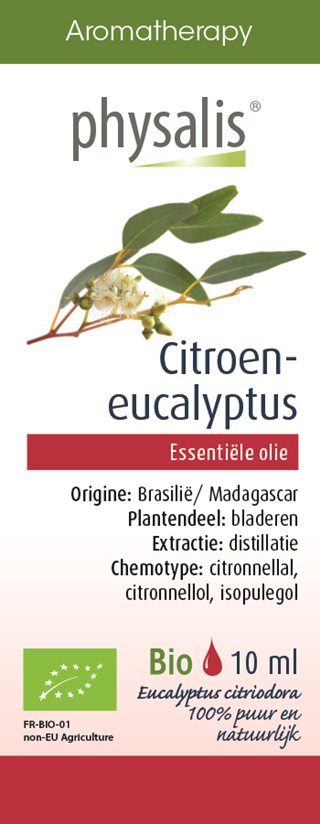 Physalis Citroen-Eucalyptus Olie 10ml