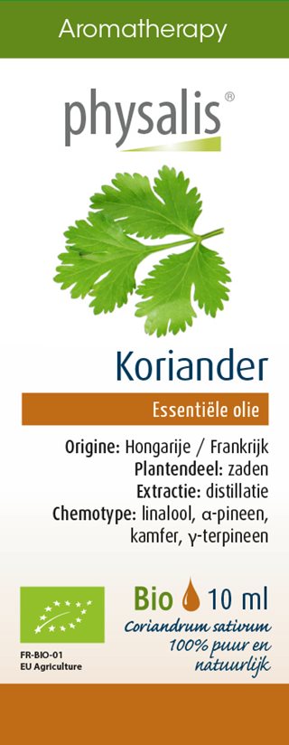 Aromatherapy Essentiële Oliën Koriander