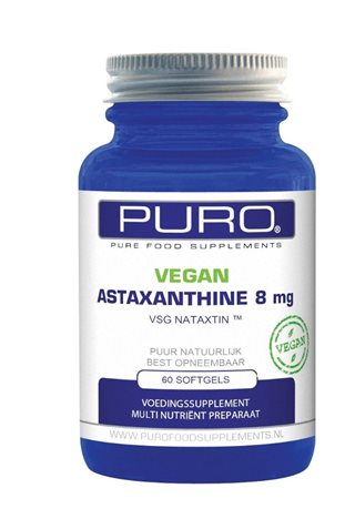 Vegan Astaxanthine 8 mg